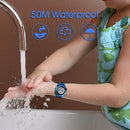 Kids Watch,Boys Watch for 3-15 Year Old Boys,Digital Sport Outdoor Multifunctional Chronograph LED 50 M Waterproof Alarm Calendar Analog Watch for Children with Silicone Band,Kids Gift by TinyTreasures Baby Boutique