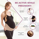 Gabrialla Made in USA Pregnancy Belly Band, Soft & Breathable Maternity Belly Band – Pregnancy Belt for Back, Pelvic & Waist by TinyTreasures Baby Boutique