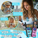 Qniglo Kids Walkie Talkies Rechargeable with USB Charger, 3 Pack Walki Talki for 3-12 Years Old Boys Girls Toys Gifts, Walkie-Talkies with Flashlight Lanyard for Camping Games and Indoor Playing by TinyTreasures Baby Boutique