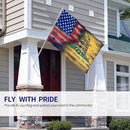 Us Flag Don‘t Tread On Me Flag 3x5 Feet Outdoor/Indoor Retirement Decoration Family America Flag Translucent Single Side Banner Sign by GreenHaven Gardens