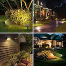 WELALO Solar Spot Lights Outdoor, [6 Pack/52 LED/3 Modes] 2-in-1 Solar Landscape Spotlights, Solar Powered Security Lights, Waterproof Wall Lights for Walkway Yard Garden Driveway(Warm White) by GreenHaven Gardens