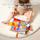 TUMAMA TK 2PCS Baby Books 0-6 Months, Soft Cloth Books for Babies Infants Toddler, Touch and Feel Crinkle Cloth Books 6 to 12 Months, Early Development Interactive Toys Gifts for Boys Girls by TinyTreasures Baby Boutique