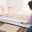 Regalo Hideaway 54-Inch Extra Long Bed Rail Guard, with Reinforced Anchor Safety System, 54” L x 20” H, For ages 2 - 5 years by TinyTreasures Baby Boutique
