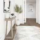 Plank+Beam Solid Wood Console Table, 36 Inch, Sofa Table, Narrow Entryway Table for Hallway, Behind The Couch, Living Room, Foyer, Easy Assembly, Seashell by CozyNest Decor