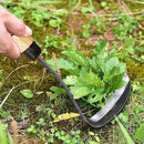 Kana Hoe 217 Japanese Garden Tool - Hand Hoe/Sickle is Perfect for Weeding and Cultivating,Solid Wood Handle for Gardening Tools by GreenHaven Gardens