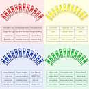 Yexiya 120 Pcs Kids Prepared Microscope Slides with Specimens Animals Insects Plants Flowers Specimens Microbiology Biological Sample for Student School Science Lab Supplies(48 Different Patterns) by TinyTreasures Baby Boutique