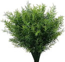 Artificial Plants Flowers Grass Shrubs 8 Pack No Fade Faux Plastic Flowers Outdoor for Farmhouse Garden Porch Patio Indoor Wedding Decoration Greenery Fake Plants uv Resistant by GreenHaven Gardens
