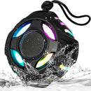 comiso Waterproof Speaker with Robust Bass, Shower Speaker with Dynamic Light, TWS Mode, Loud HD Sound, IP67 Waterproof, 2000mAh, Portable Wireless Speakers for Home, Outdoor/Kayak, Gift for Unisex. by TinyTreasures Baby Boutique