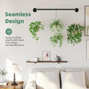 Plant Hanger Indoor Hanging Planters for Indoor Plants Hanging Plant Holder Black Metal Rod(Pot/Chain/Plant not Included by CozyNest Decor