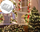 Replacement Yard Inflatable Adapter Power Supply Adaptor - 12V 1.0A 2Pcs - Inflatable Plug Replacement Class 2 Power Supply - White - for Christmas Tree Light/Thanksgiving Yard Blow Up Decorations by GreenHaven Gardens