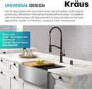 KRAUS Dishwasher Air Gap in Oil Rubbed Bronze, KAG-1ORB by CozyNest Decor
