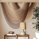 Macrame Wall Hanging Dip-Dye Boho Home Decor Fiber Wall Art Craftsmanship Bedroom Livingroom 57" W x 39" L by CozyNest Decor