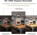 ANKYLHUA Small Black Chandelier,6-Lights Ceiling Light Fixture E12,Adjustable Hight Pendant Lights Kitchen Island,Chandeliers for Dining Room Bedroom,Entryway,Foyer by CozyNest Decor