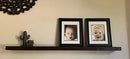 joelsantiques - 60 Inch Wooden Floating Shelves for Wall - 60x6x2 in - Made of Natural Wood - Long Heavy Duty Rustic Wall Shelves for Bedroom - Perfect for Living Room, Kitchen - Black by CozyNest Decor