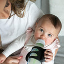 Dr. Brown’s® Milestones™ 100% Silicone Baby Bottle Handles, Narrow, Black, 2 Pack, 4m+ by TinyTreasures Baby Boutique