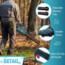 Leaf Blower Cordless (Upgraded) - 630CFM/160MPH, 21V Powerful Electric Cordless Leaf Blower with 2 x 4.0Ah Batteries and Charger, Battery Powered Leaf Blowers for Lawn Care, Patio, Yard, Dust, Snow by GreenHaven Gardens