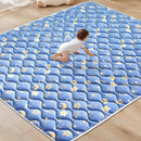 Odorless Premium Foam Baby Play Mat 71" X 59", Extra Large Activity Playmats for Babies,Toddlers, Infants, Soft Thicker Baby Mat for Floor, Play & Tummy Time, Machine Washable for Easy Care by TinyTreasures Baby Boutique