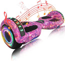 Scooter, Bluetooth & Corlorful LED Lights, Gifts for Kids & Adults & Girls & Boys, for All Ages by TinyTreasures Baby Boutique