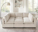Modular Sectional Sofa, Convertible Sofa Couch Modular Sofa with Ottoman, Sectional Sofas for Living Room Small Apartments by CozyNest Decor