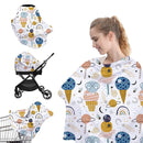 Yoofoss Nursing Cover Breastfeeding Scarf - Baby Car Seat Covers, Infant Stroller Cover, Carseat Canopy for Girls and Boys by TinyTreasures Baby Boutique