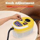 Moongiantgo Handheld Steam Cleaner, 2500W High Pressure Steamer for Cleaning, Portable Pressurized Cleaning Machine for Home Kitchen Car Detailing Grout Tile Bathroom with 1200ml Water Tank (Yellow) by TinyTreasures Baby Boutique