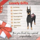 Doberman Dog Planter Plant Pots,Cute Garden Dog Flower Planter,Dog Planters Birthday Gifts for Women,Office,Indoor/Outdoor Decor（9.45 * 5.28 * 13.58in） by GreenHaven Gardens