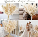 40" 11 PCS Dried Pampas Grass Decor Tall,Large Natural Beige pompas Grass,Tall Pampas Grass for Floor Vase,Wedding,Party,Farmhouse,Boho Home Decor,and Creating a Bohemian Ambiance by CozyNest Decor