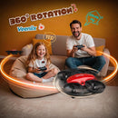 V995 Red Mini Drone for Kids and Beginners,Indoor RC Quadcopter Plane with 3D Flips, 360° Rotation, Circle Fly, Auto Hover, Headless Mode, 21Mins 3 Batteries, Gift for Boys and Girls by TinyTreasures Baby Boutique