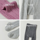 Marchare Baby Girls Tights Thick Solid Cable Knit Leggings Winter Warm Stockings For Toddler Girls 1/2/3/4/5 Pack by TinyTreasures Baby Boutique