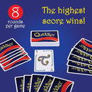 Quiddler Card Games for Kids - Playing Cards Word Games, Deck of Cards, Fun Family Games for Kids and Adults, Game Night, Travel Games, Multi-Player, Ages 8+ by TinyTreasures Baby Boutique