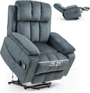 Lazy Boy Recliner Chair, Postoperative Recovery，Retractable 23'' Extra-Long Leg Support Lift Chair Hold up to 400lb，25.5'' Oversized Recliner seat for Big and Tall by CozyNest Decor