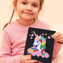 Dan&Darci Unicorn Cross Stitch Kit for Kids - Fun Crafts for Girls 8-12 - 9 Year Old Girl Birthday Gifts - Embroidery Kits for Beginners - Craft for Ages 8-12, 10-12 - Gift for 8-12 Year Old by TinyTreasures Baby Boutique