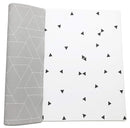 LITTLE Bot Ofie Mat, Soft Reversible Foam Baby Play Floor mat, Waterproof, 6.5 ft x 4.5 ft, Durable and Non-Toxic (Zen line, Large) by TinyTreasures Baby Boutique