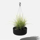 Veradek Mason Series Hanging Kona Planter - Round Planter for Outdoor Balcony/Patio | Made from Plastic-Stone Composite with Hanging Attachment | Modern Décor for, Flowers, Succulents, Small Plants by GreenHaven Gardens