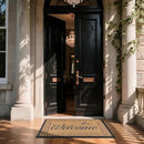 Yimobra Welcome Mat, Heavy Duty Sturdy Door Mats for Home Entrance Outdoor Indoor, Front Doormat for Outside Patio Floor Entry Porch Garage Office, Waterproof, Low Profile, 47X32 Inches, Yellow by CozyNest Decor