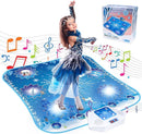 Frozen Toys Dance Mat for Girls - Electronic Dance Mat with Wireless Bluetooth for Children,Light Up LED Kids Musical Mat, Dance Floor Mat,Birthday Xmas Gifts for 3 5 7 9 10+ Year Old Girls Boys by TinyTreasures Baby Boutique