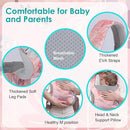 Baby Carrier Newborn to Toddler, Ergonomic Adjustable Toddler Carriers for 7-66 Lbs, Cozy Lightweight Infant Carrier with Neck Support, Baby Holder Carrier with Lumbar Support for Mom Dad by TinyTreasures Baby Boutique