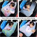 Travel Pillow Car Pillow Kid Car Sleeping The Sleeping Aid for Adults and Kids on Road Trips Kids Travel Pillow Colorful Blue by TinyTreasures Baby Boutique