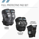 80Six Kids Multi-Sport Pad Set with Wristguards, Elbow Pads, and Knee Pads, Designed by Industry Leading Brand Triple 8 by TinyTreasures Baby Boutique