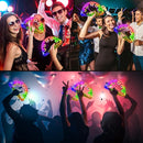 Aywewii LED Tambourine for Kids & Adults, Light Up Toys Handheld Musical Flashing Tamborine with 3 Modes, Sensory Toys Autism Toys for Birthday, Christmas, Concerts & Party by TinyTreasures Baby Boutique