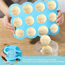 3 Pcs Baby Food Storage Container 12 Cup Silicone Baby Food Freezer Tray with Lid Stackable Reusable Silicone Baby Food Freezer Storage Tray for Food Vegetable Fruit Puree and Breast Milk (Blue) by TinyTreasures Baby Boutique