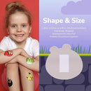 BioSwiss Bandages, Angry Birds Game Shaped Self Adhesive Bandage, Latex Free Sterile Wound Care, Standard Shape for Kids and Adults, 50 Count by TinyTreasures Baby Boutique