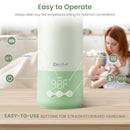 Portable Bottle Warmer for Travel, 3Min Fast Heating Bottle Warmer for Breastmilk & Water, 12 Oz Milk Warmer with Precise Temp Control and 9000mAh Long-Lasting Battery for Travel, Car, Outdoor by TinyTreasures Baby Boutique
