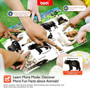 English Talking Book for todddler 3-5,Interactive Sound Book Kids 3 4 5 6 7 8 Year Old,Preschool Educational Learning Toy,Boys and Girls Birthday Gift,Autism Sensory,with 600+Sounds,171 Animal by TinyTreasures Baby Boutique