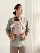 BabyBjörn Baby Carrier Mini, 3D Mesh, Dusty Pink | Newborn Carrier (7-25 lbs), Ergonomic, Easy-to-Use by TinyTreasures Baby Boutique