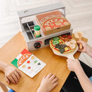 Melissa & Doug Top & Bake Wooden Pizza Counter Play Set (41 Pcs) - FSC Certified by TinyTreasures Baby Boutique