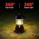 LED Camping Lantern Rechargeable Stepless Dimming Vintage Tent Lamp, 4000mAh Power Bank, IPX5 Waterproof Portable Hanging Camping Tent Light for Camping Hiking Emergency and Power Outage by GreenHaven Gardens