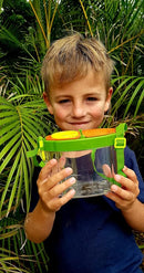 Bug Hunting Kit, Green Safari Vest, Hat, Binoculars, Lg. Butterfly Net, Bug Container, Whistle, Flashlight, Magnifier, Thermostat, Compass, Age 3+ by TinyTreasures Baby Boutique