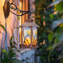 Solar Lanterns Outdoor, Waterproof Garden Hanging Lanterns with LED Flickering Flameless Candles for Mom Grandma Women Lantern Decorative Outdoor for Yard, Garden,Party Decor by CozyNest Decor