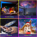 Galaxy Projector, 13 in 1 HD Planetarium Star Projector for Bedroom, 360 Rotating Star Light with Adjustable Knob and Timer for Kids, Ceiling, Gifts, Room Decoration by TinyTreasures Baby Boutique